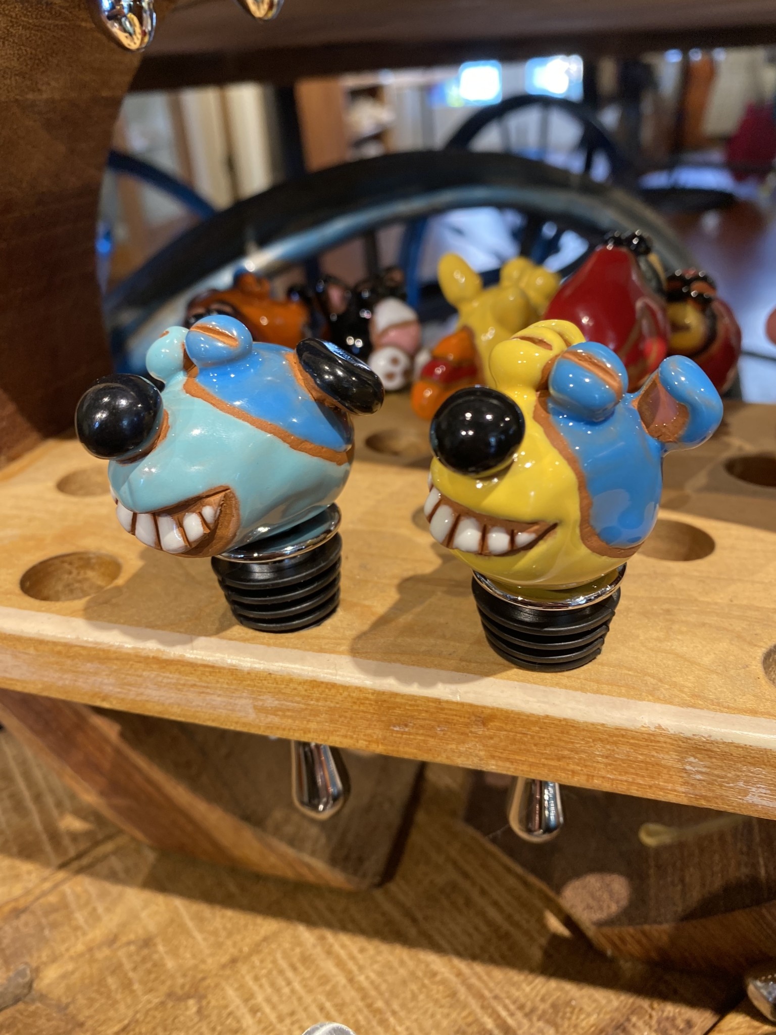 KITTY Animal Themed Bottle Stopper