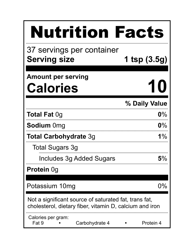 LOGHSP Zingy Red Raspberry Sugar