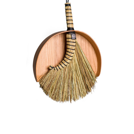 BROOM Cherry Dustpan + Broom