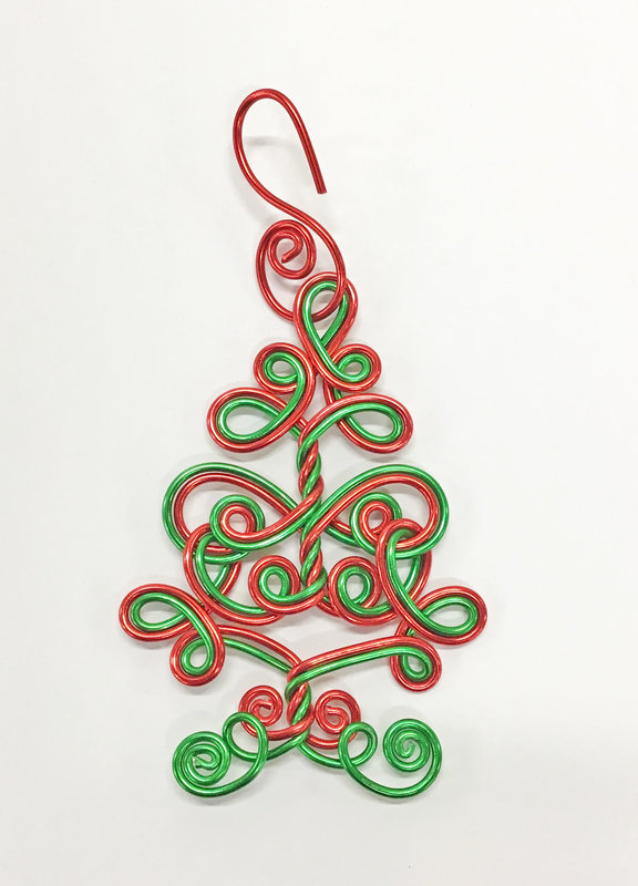 WOODS Wire Tree Ornaments