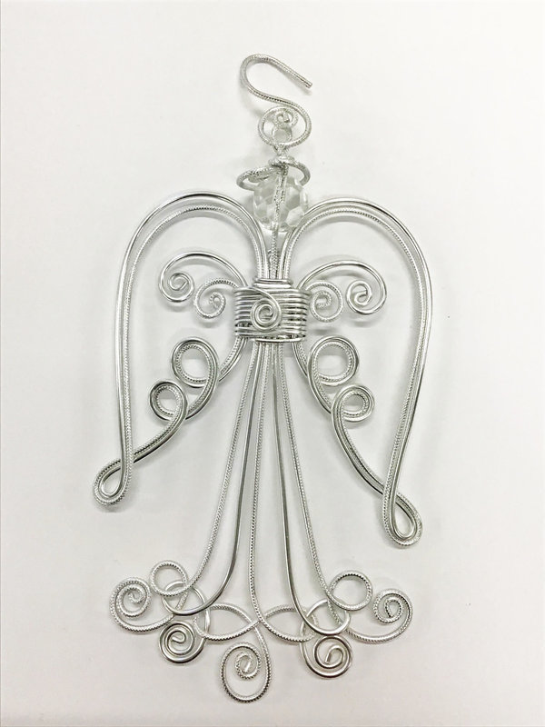 WOODS Wire Angel Ornament