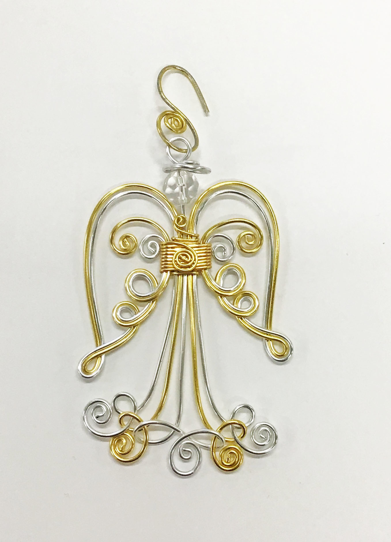 WOODS Wire Angel Ornament