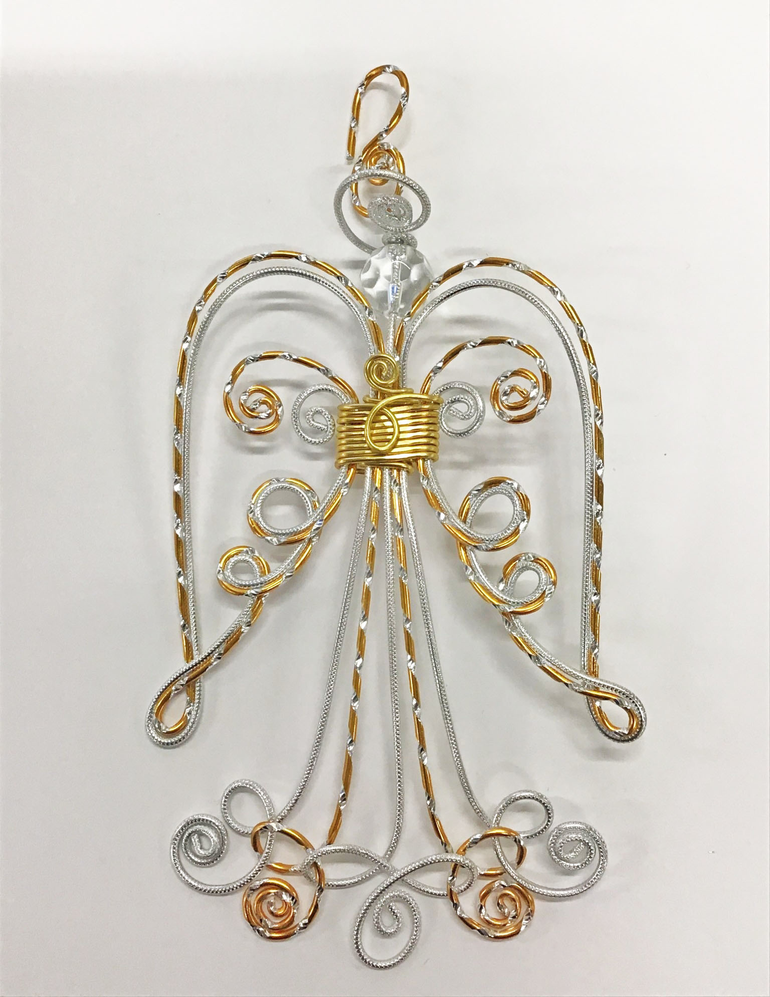 WOODS Wire Angel Ornament