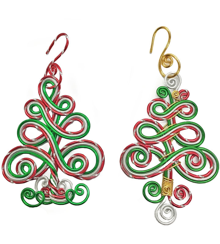 WOODS Wire Tree Ornaments