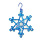 WOODS Wire Snowflake Ornament