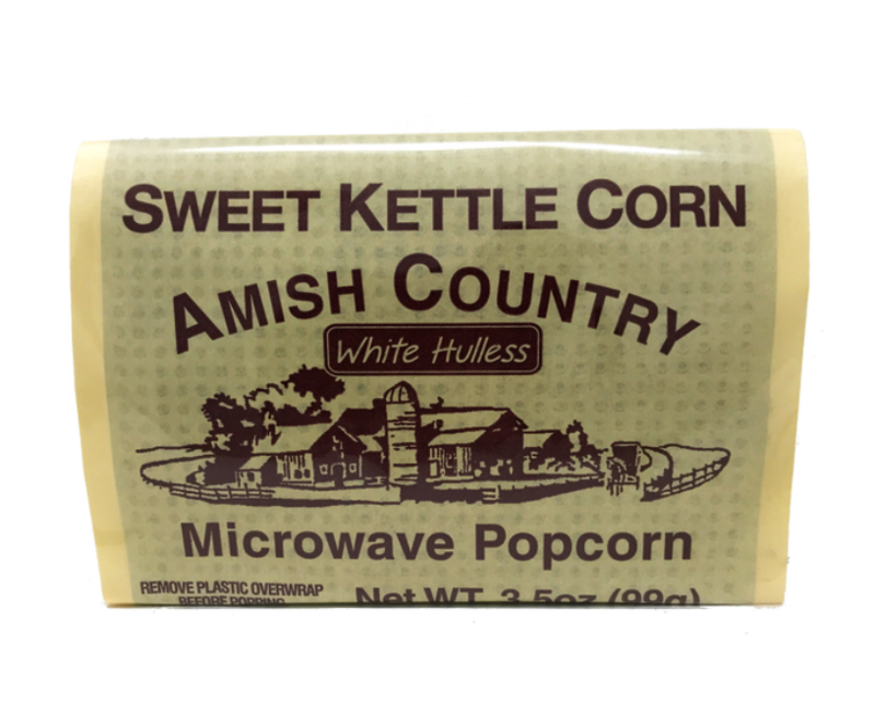 AMISH Sweet Kettle Corn Individual Popcorn