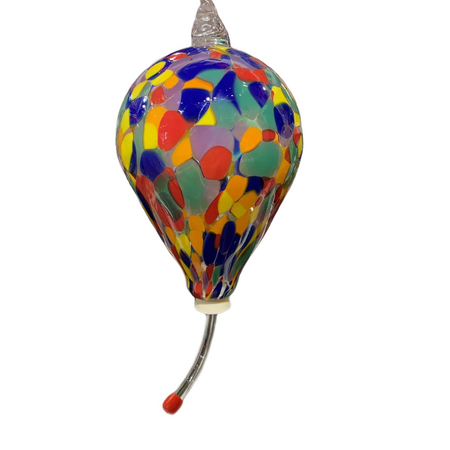 SUPER Glass Hummingbird Feeder