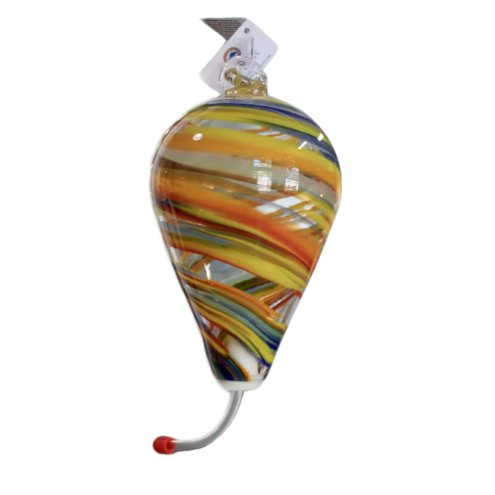 SUPER Glass Hummingbird Feeder
