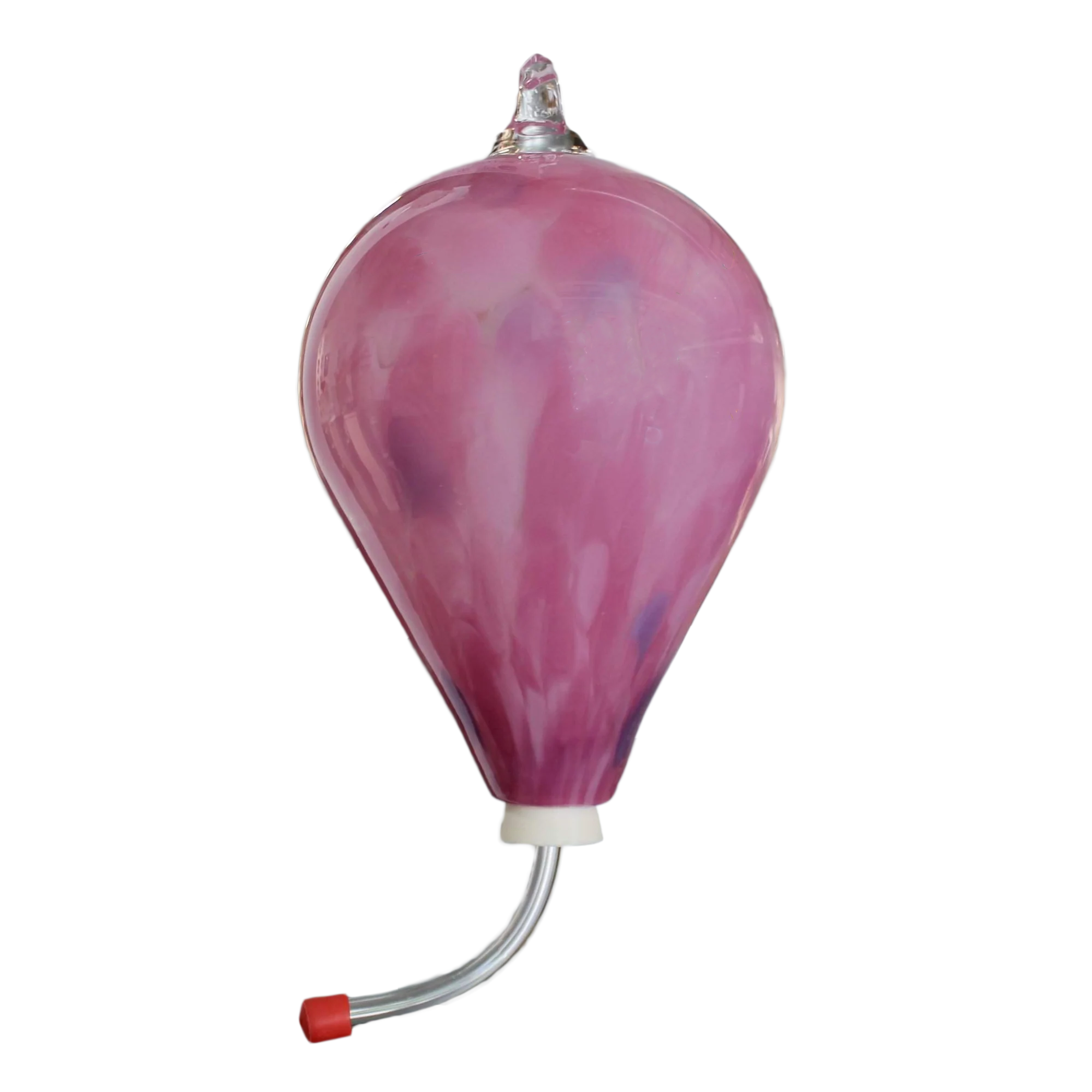 SUPER Glass Hummingbird Feeder