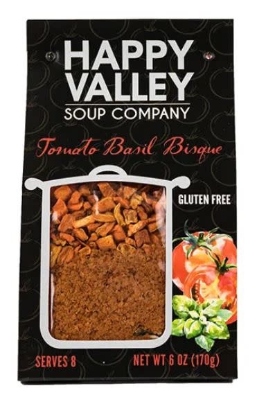 HAPPY Tomato Basil Bisque Soup