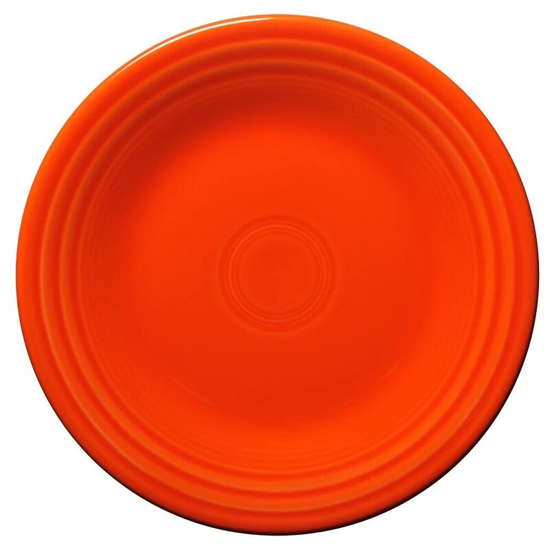 FIESTA Luncheon Plate Warm Colors