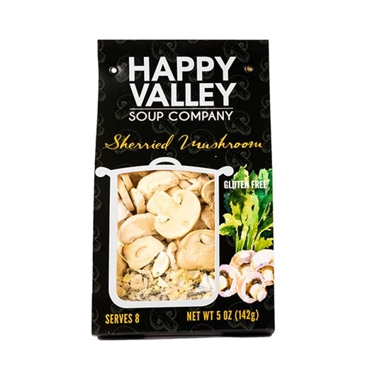 HAPPY Sherried Mushroom Soup
