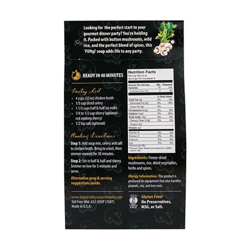 HAPPY Sherried Mushroom Soup