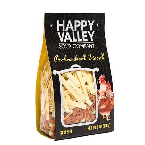 HAPPY Cock-a-doodle Noodle Soup
