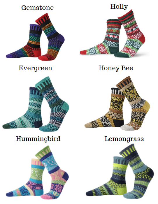 SOL Adult Crew Socks