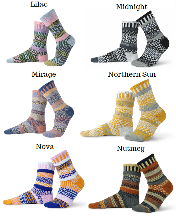 SOL Adult Crew Socks