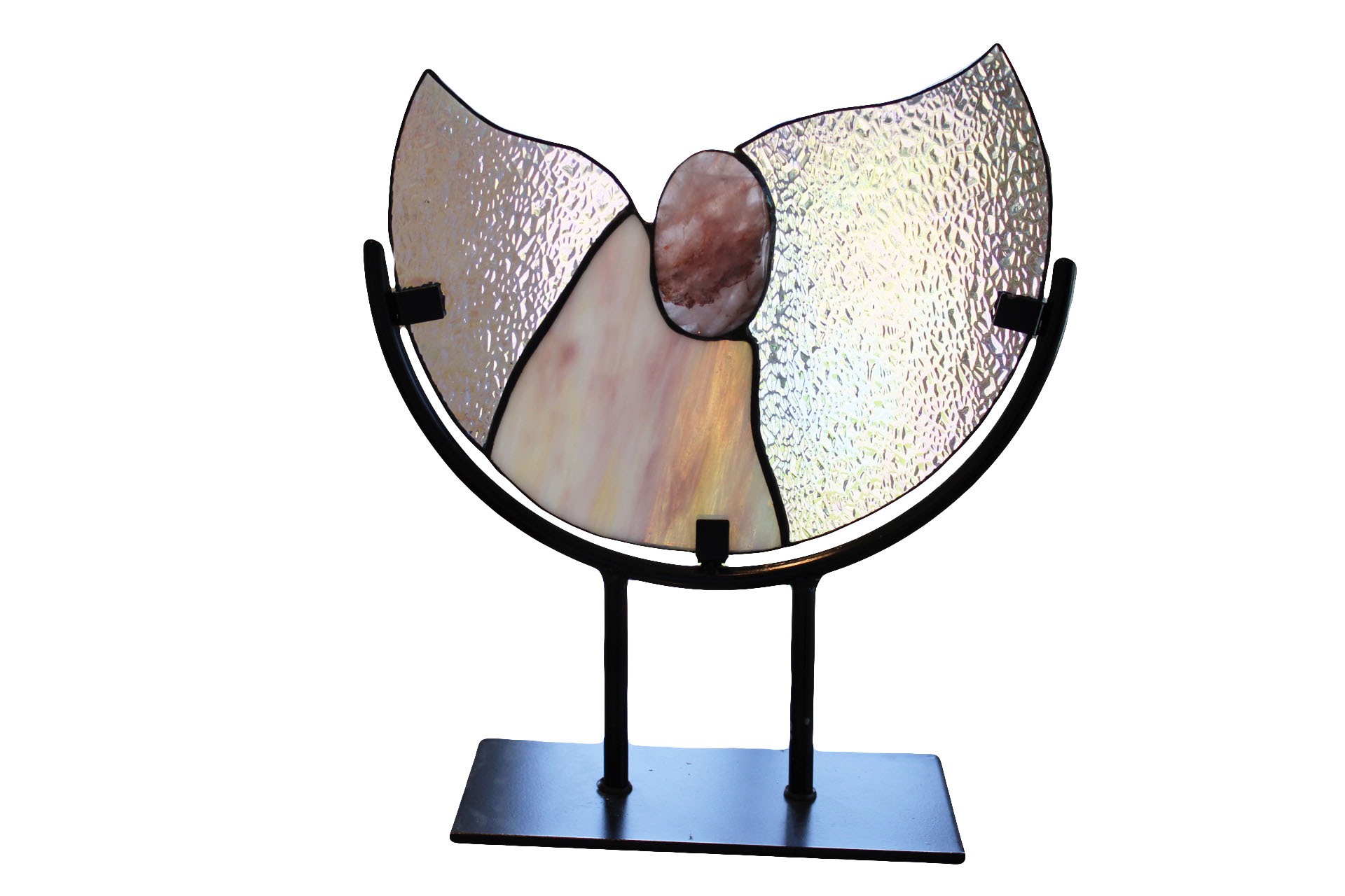 Stained Glass Geode in 10"