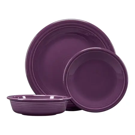 FIESTA 3pc Place Setting Cool Colors