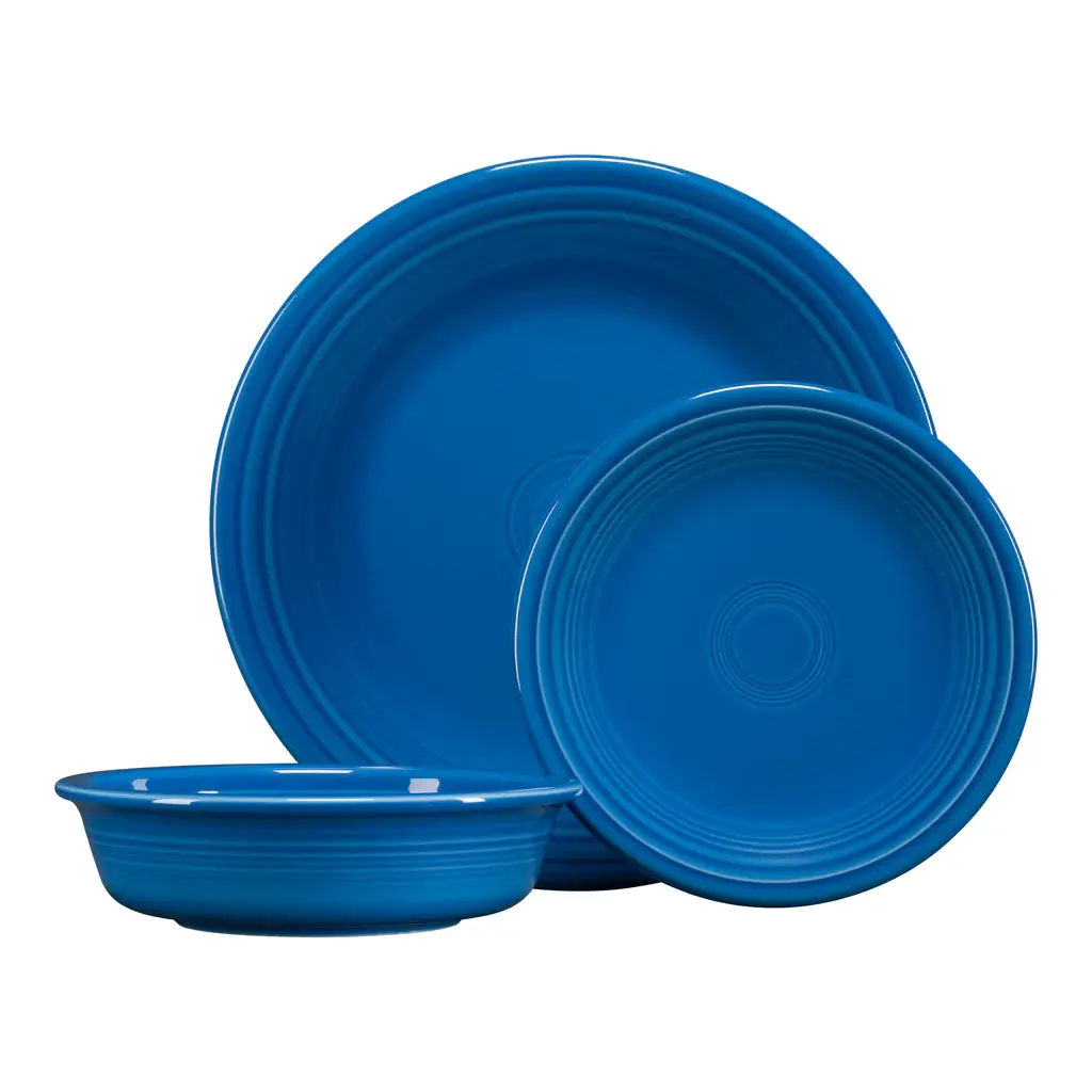FIESTA 3pc Place Setting Cool Colors