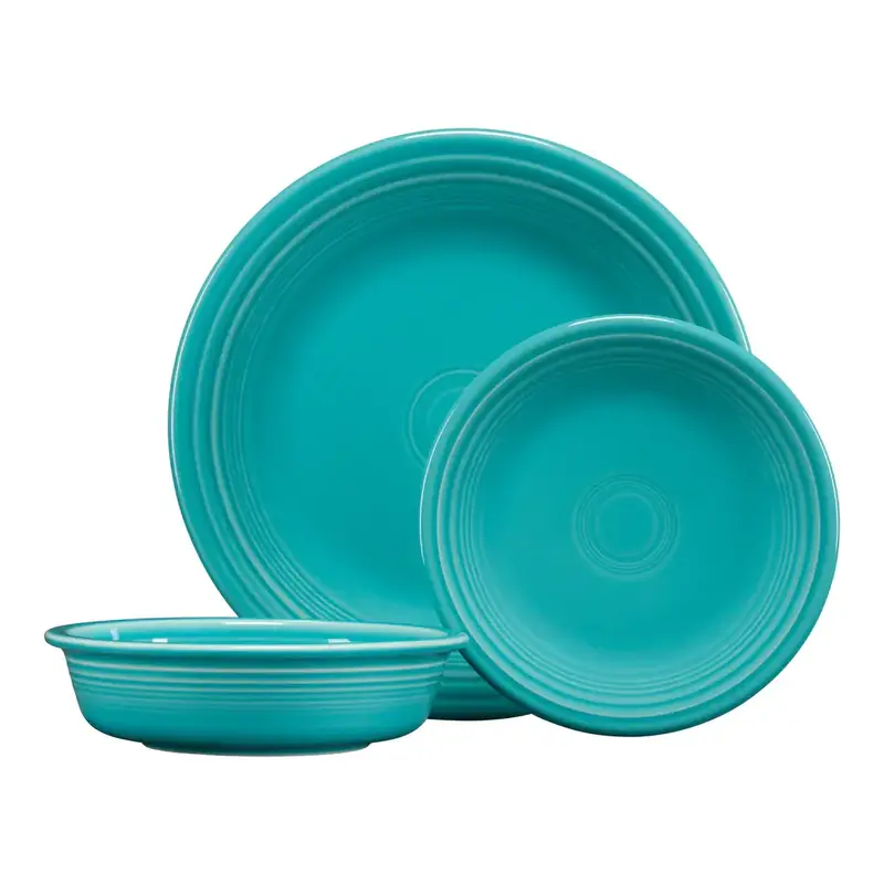 FIESTA 3pc Place Setting Cool Colors