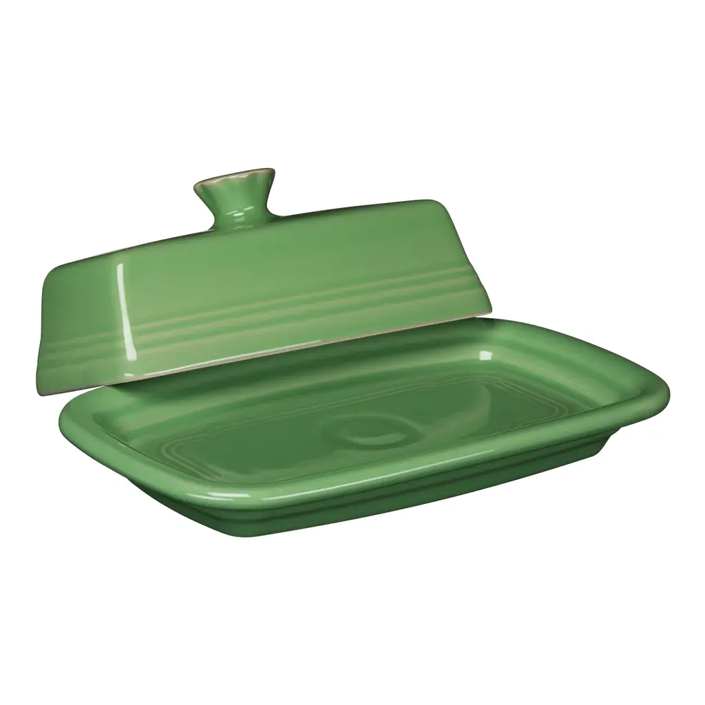 FIESTA Covered Butter Dish Cool Colors