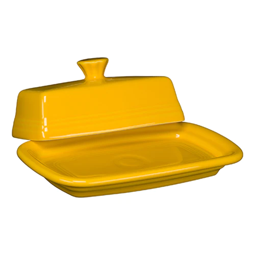 FIESTA Covered Butter Dish Warm Colors