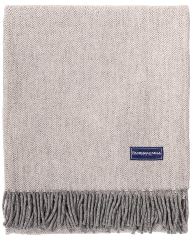 Ashby Wool Throw Blanket