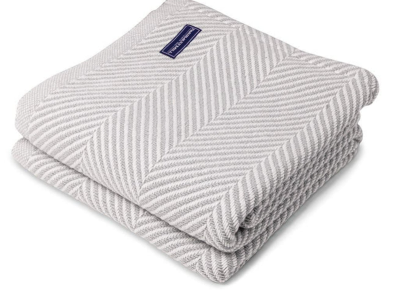 Monhegan Cotton Throw Without Fringe