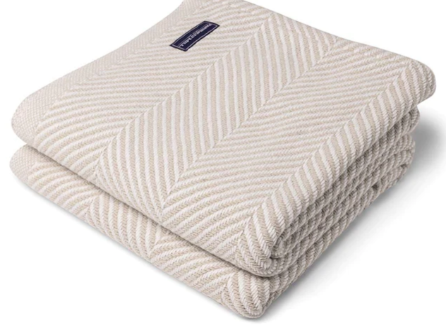 Monhegan Cotton Throw Without Fringe