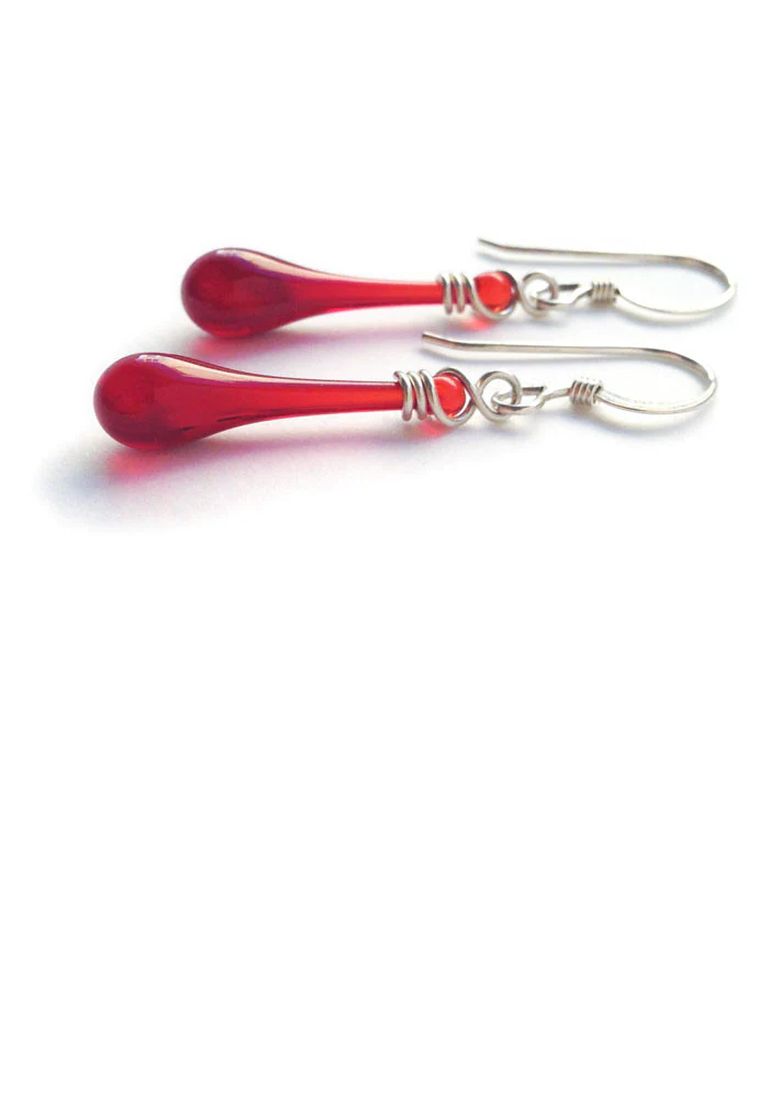 SUNDROP Solaris Earrings Garnet