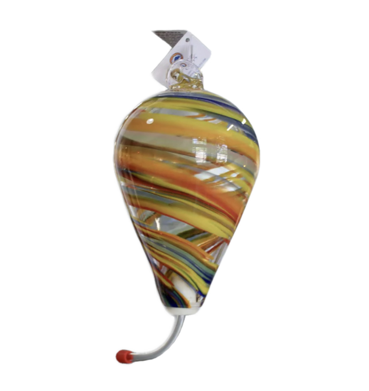 SUPER Glass Hummingbird Feeder