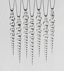 CONHUNT Large Clear Icicle