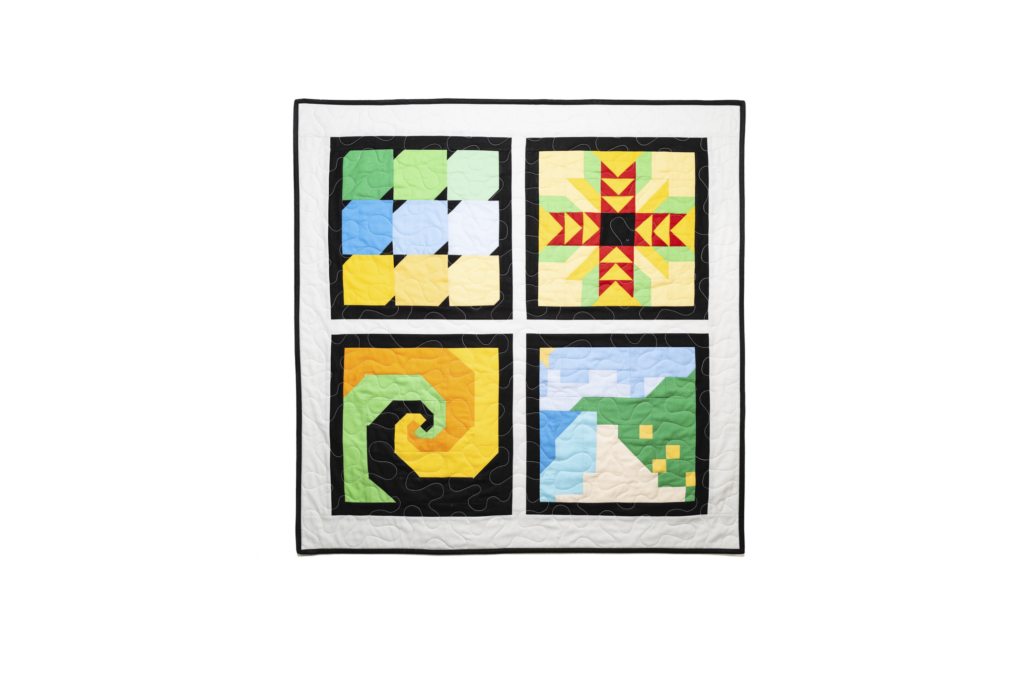 Gallery Quilted Tapestry by Berea College Student Craft Log House