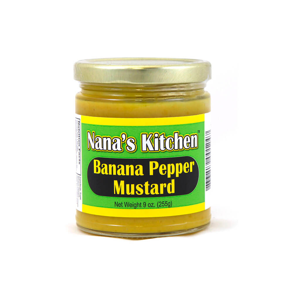 town Hot Banana Pepper Mustard