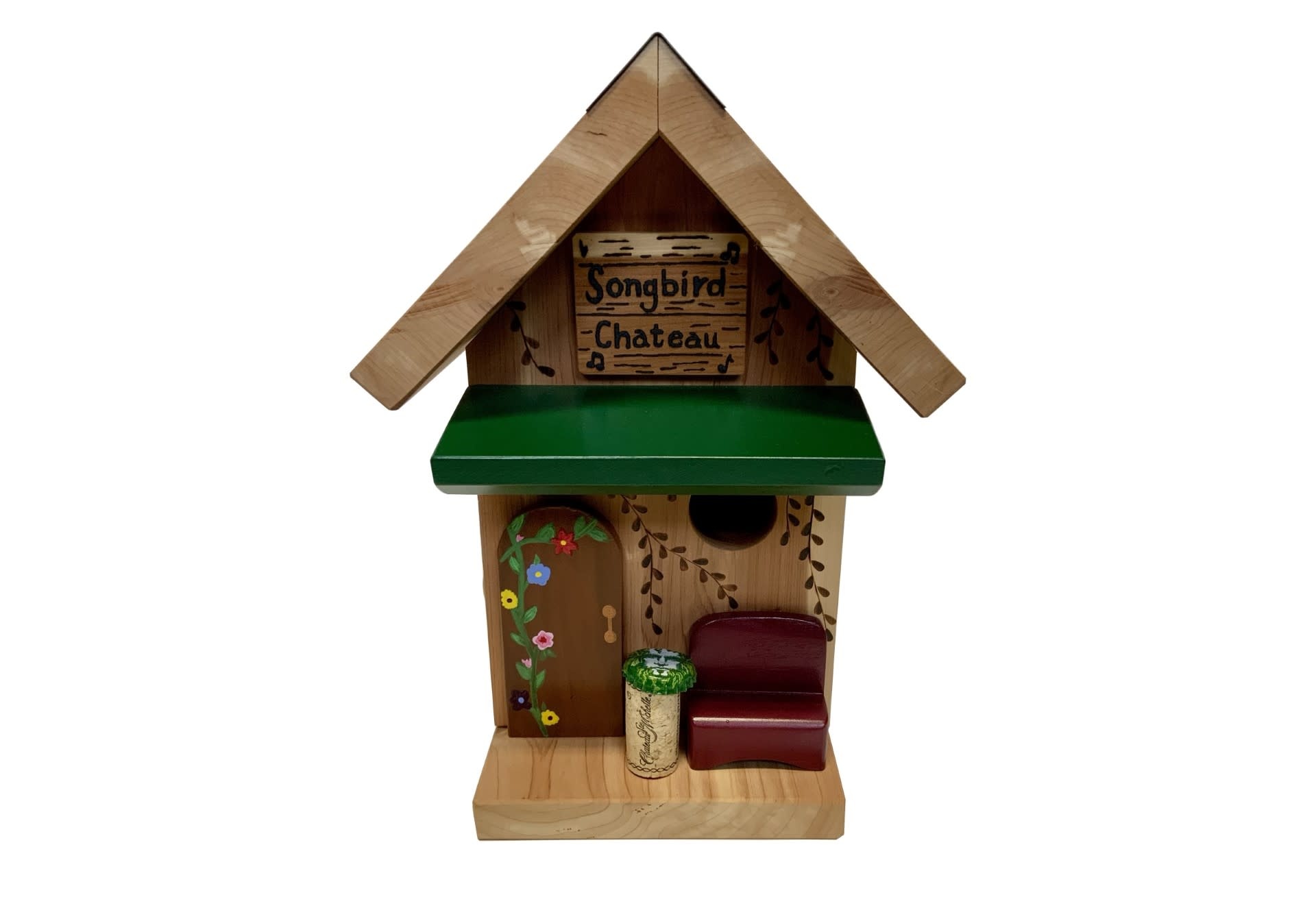 PINEC Birdhouse Songbird Chateau