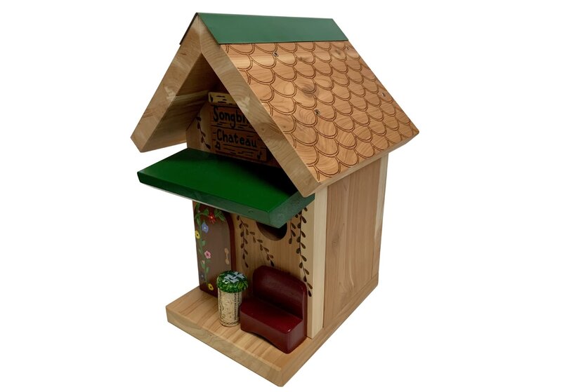 PINEC Birdhouse Songbird Chateau