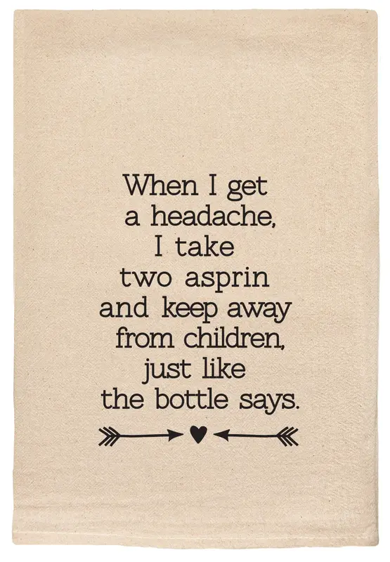 Tea Towel Headache 61