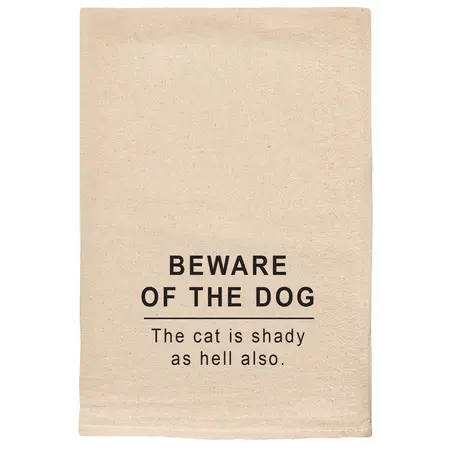 ellem Tea Towel Beware of the Dog