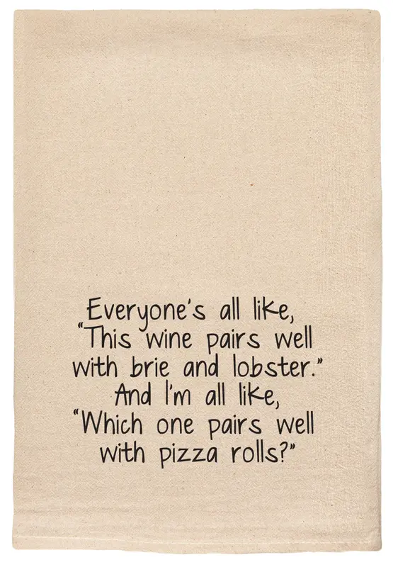 ellem Tea Towel Pizza Rolls 8