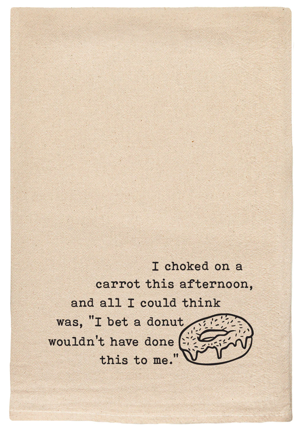 ellem Tea Towel Choked on a Carrot