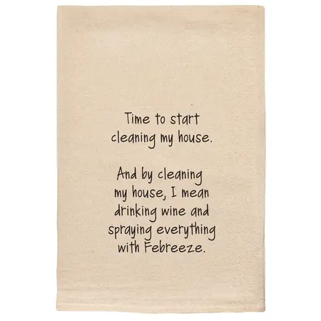 ellem Tea Towel Start Cleaning 53