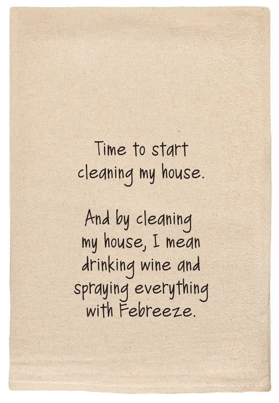 ellem Tea Towel Start Cleaning 53
