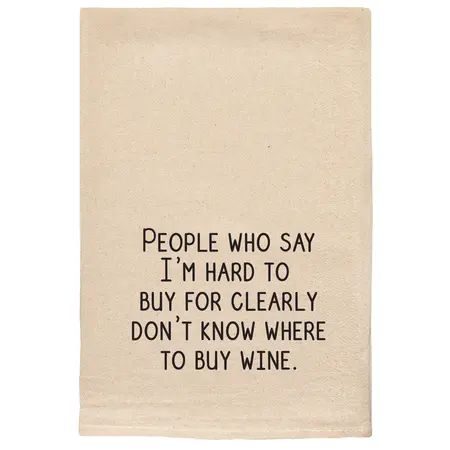 ellem Tea Towel Hard to Buy For 6