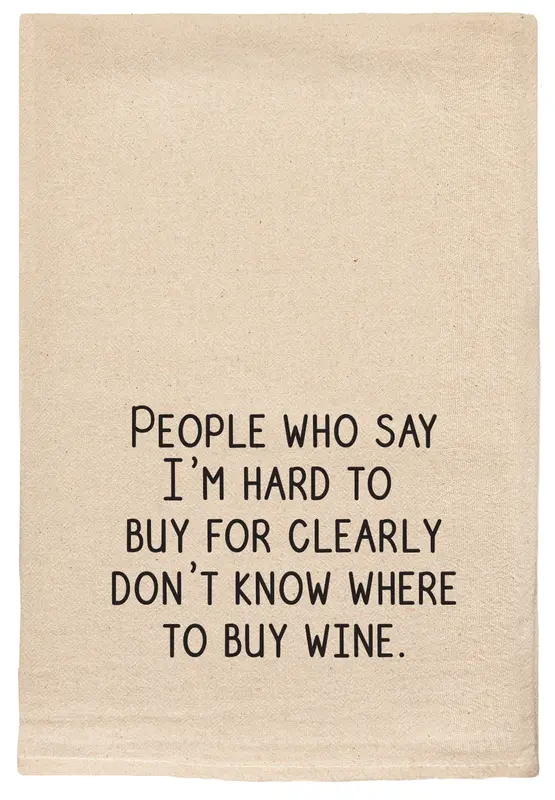 ellem Tea Towel Hard to Buy For 6