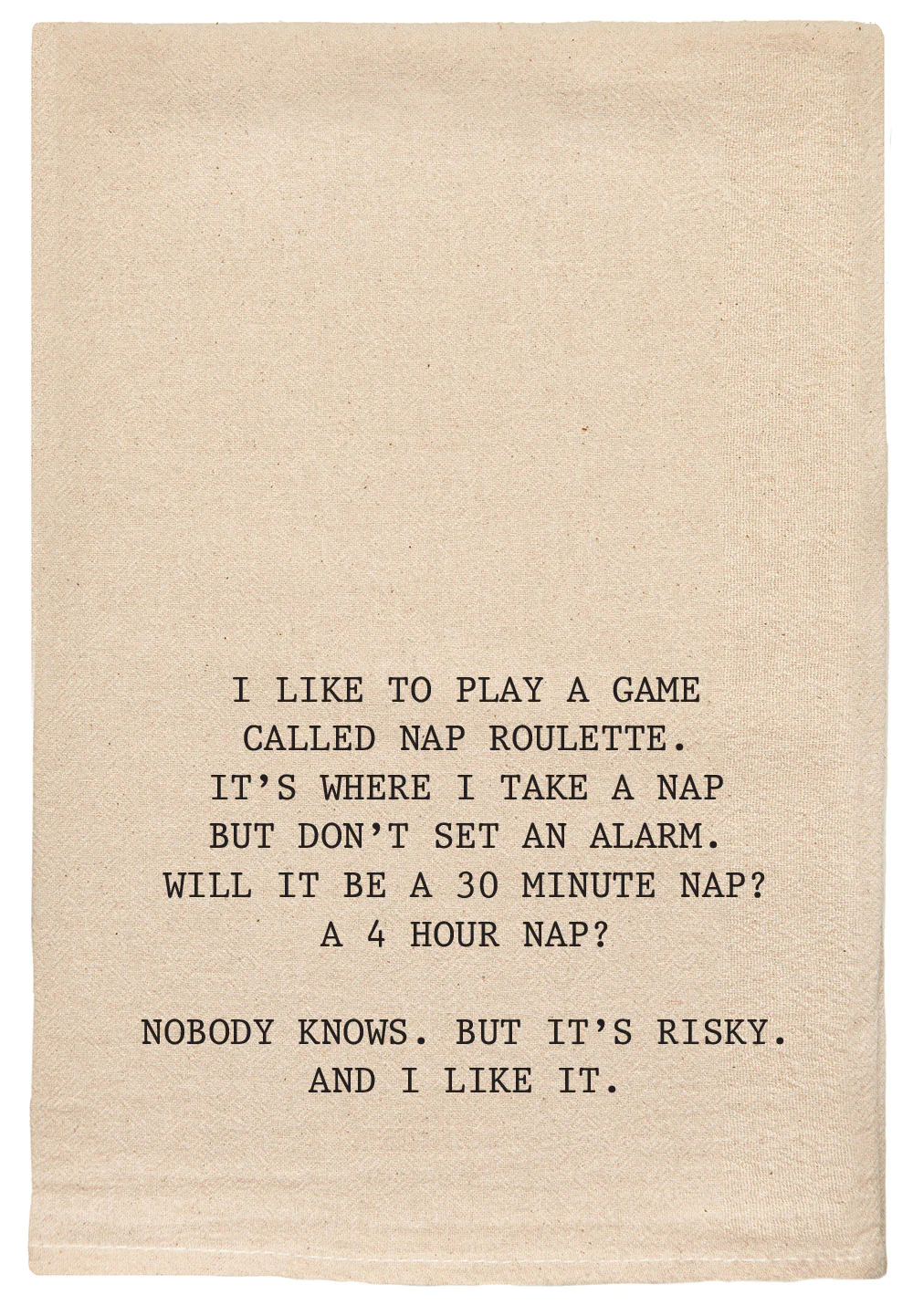 ellem Tea Towel Nap Roulette 45