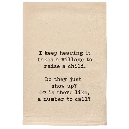 ellem Tea Towel Takes a Village 12