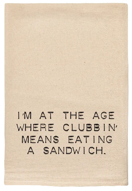 ellem Tea Towel Clubbin' 63