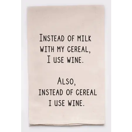 ellem Tea Towel Milk Cereal Wine  47