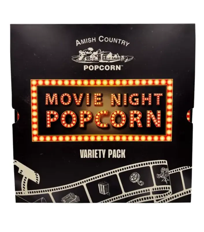 AMISH Movie Night Gift Set Popcorn