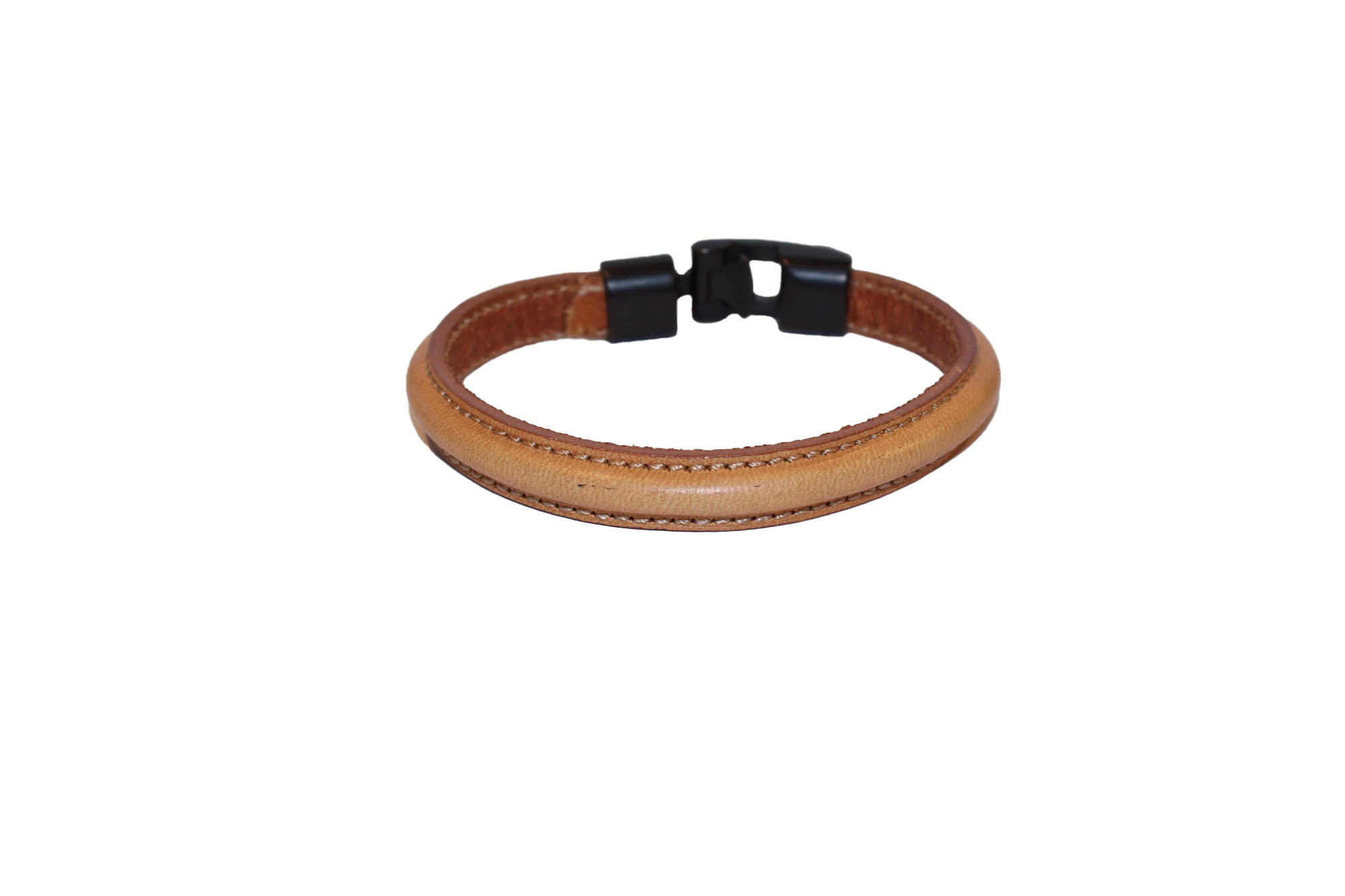 AFINE Leather Bangle Faux with Clasp